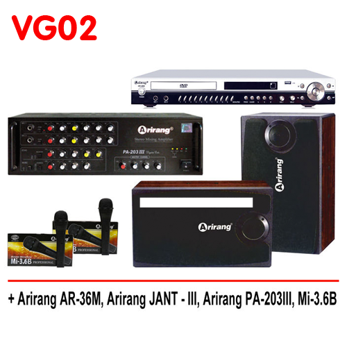 DÀN KARAOKE VG 02