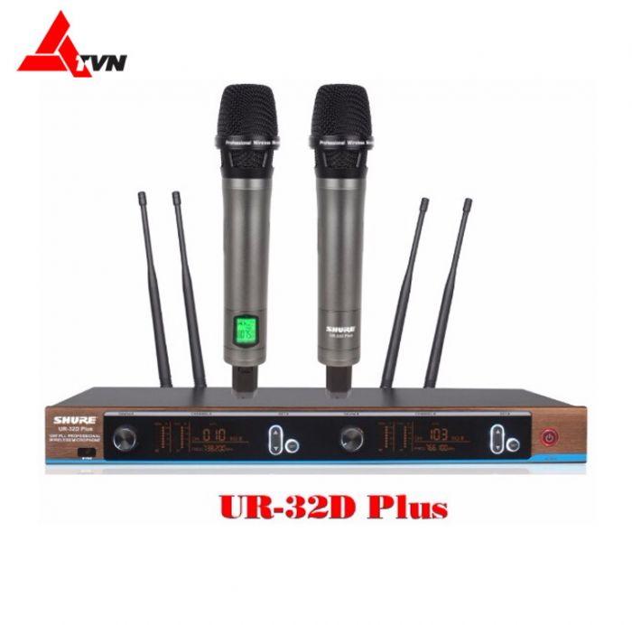 MICRO  SHURE UR32D PLUS