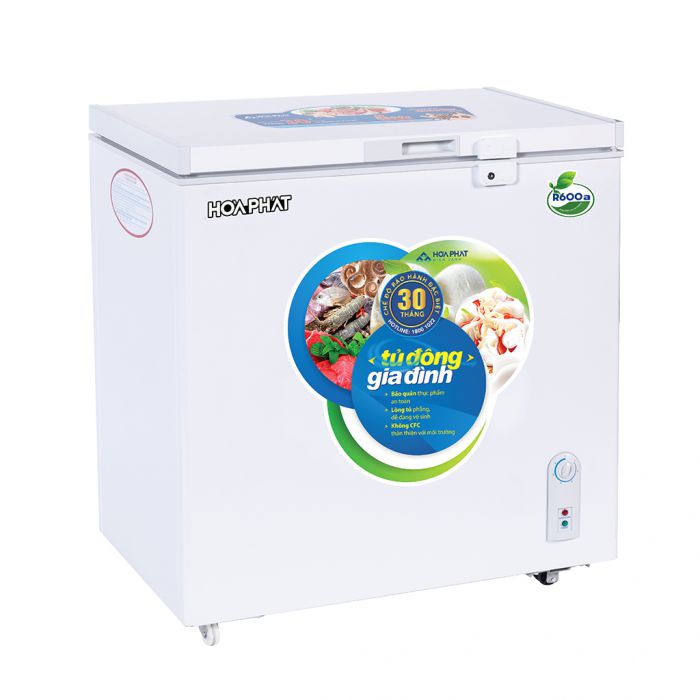 Tủ đông Hòa Phát HCF-336S1N1 162L Dàn nhôm 