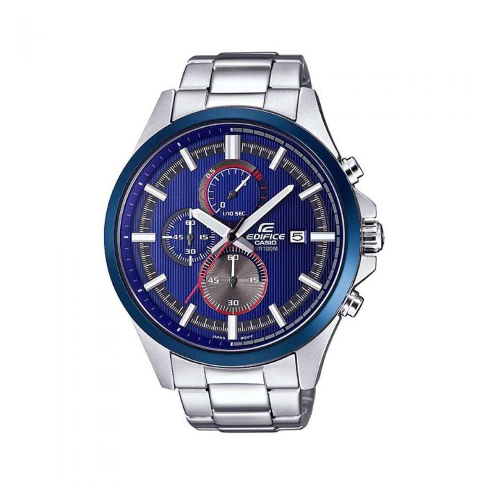 Đồng Hồ Casio EFR-550D-7AVUDF Nam World-Time Lịch Thứ Ngày 49mm